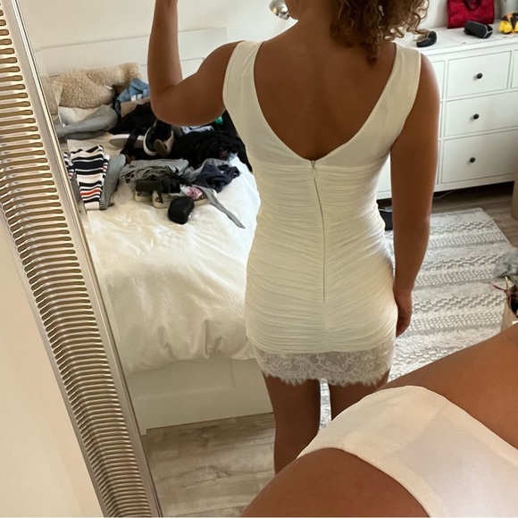 BCBGMaxazria white dress - Picture 2 of 8